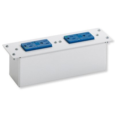 Leviton AC Power Module, 2 Duplex Receptacles, Surge